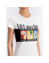 LOVE MOSCHINO T-Shirt W4F7347M 3517 Bílá Regular Fit - Pepit.cz