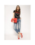 LOVE MOSCHINO T-Shirt W4F7356E 1698 Černá Regular Fit - Pepit.cz