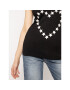 LOVE MOSCHINO T-Shirt W4F7356E 1698 Černá Regular Fit - Pepit.cz