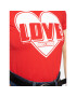 LOVE MOSCHINO T-Shirt W4F7357E 1698 Červená Regular Fit - Pepit.cz