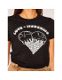 LOVE MOSCHINO T-Shirt W4F7365M 3876 Černá Regular Fit - Pepit.cz