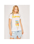 LOVE MOSCHINO T-Shirt W4F7366M 3876 Bílá Slim Fit - Pepit.cz