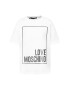 LOVE MOSCHINO T-Shirt W4F8731M 3876 Bílá Regular Fit - Pepit.cz