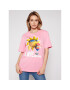 LOVE MOSCHINO T-Shirt W4F8739M 3876 Růžová Regular Fit - Pepit.cz