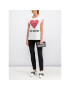 LOVE MOSCHINO T-Shirt W4G7901M3517 Bílá Regular Fit - Pepit.cz