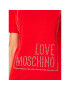 LOVE MOSCHINO T-Shirt W4H0604M 3876 Červená Regular Fit - Pepit.cz