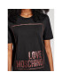 LOVE MOSCHINO T-Shirt W4H0605M 3876 Černá Regular Fit - Pepit.cz