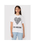 LOVE MOSCHINO T-Shirt W4H0627M 3876 Bílá Regular Fit - Pepit.cz