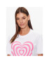 LOVE MOSCHINO T-Shirt W4H0637M 3876 Bílá Regular Fit - Pepit.cz