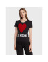 LOVE MOSCHINO T-Shirt W4H1932E 1951 Černá Slim Fit - Pepit.cz