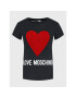 LOVE MOSCHINO T-Shirt W4H1932E 1951 Černá Slim Fit - Pepit.cz