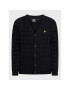 Lyle & Scott Kardigan Argyle KN1703V Černá Regular Fit - Pepit.cz