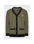 Lyle & Scott Kardigan Block Marl KN1720V Zelená Regular Fit - Pepit.cz