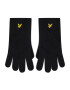 Lyle & Scott Pánské rukavice Racked Rib Gloves GL304CL Černá - Pepit.cz