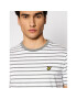 Lyle & Scott T-Shirt Breton Stripe TS508VB Bílá Regular Fit - Pepit.cz