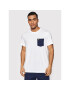 Lyle & Scott T-Shirt Contrast Pocket TS831VOG Bílá Regular Fit - Pepit.cz