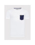 Lyle & Scott T-Shirt Contrast Pocket TS831VOG Bílá Regular Fit - Pepit.cz