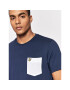 Lyle & Scott T-Shirt Contrast Pocket TS831VOG Tmavomodrá Regular Fit - Pepit.cz