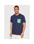 Lyle & Scott T-Shirt Contrast Pocket TS831VOG Tmavomodrá Regular Fit - Pepit.cz