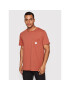 Makia T-Shirt Square Pocket M24041 Červená Regular Fit - Pepit.cz