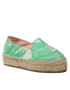 Manebi Espadrilky Cotton Jaquard Double Sole Espadrilles G 4.8 D0 Zelená - Pepit.cz