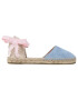 Manebi Espadrilky Flat Valenciana M 3.0 P0 Modrá - Pepit.cz