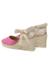 Manebi Espadrilky Low Wedge Espadrilles R 1.0 WL Růžová - Pepit.cz