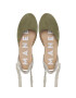 Manebi Espadrilky Low Wedge Espadrilles R 1.5 WL Zelená - Pepit.cz