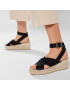 Manebi Espadrilky Wedges W Belt K 1.0 Wb Černá - Pepit.cz