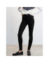 Mango Jeansy Anne 47000157 Černá Skinny Fit - Pepit.cz