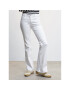 Mango Jeansy Flare 47045840 Bílá Regular Fit - Pepit.cz