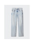 Mango Jeansy Matilda 57042003 Modrá Straight Fit - Pepit.cz