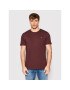 Marc O'Polo T-Shirt B21 2220 51022 Bordó Shaped Fit - Pepit.cz