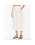 MAX&Co. Kalhoty culottes Finestra 71311723 Écru Relaxed Fit - Pepit.cz