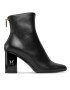 Max Mara Polokozačky Damierbootie 23479625336 Černá - Pepit.cz