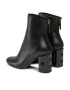 Max Mara Polokozačky Damierbootie 23479625336 Černá - Pepit.cz