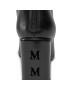 Max Mara Polokozačky Damierbootie 23479625336 Černá - Pepit.cz