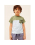 Mayoral T-Shirt 3006 Zelená Regular Fit - Pepit.cz