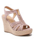 MICHAEL Michael Kors Espadrilky Berkley Wedge 40S9BRMS1Y Růžová - Pepit.cz