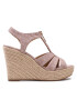 MICHAEL Michael Kors Espadrilky Berkley Wedge 40S9BRMS1Y Růžová - Pepit.cz