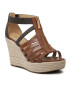 MICHAEL Michael Kors Espadrilky Bradley Wedge 40S3BYMS2B Hnědá - Pepit.cz