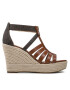 MICHAEL Michael Kors Espadrilky Bradley Wedge 40S3BYMS2B Hnědá - Pepit.cz