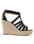 MICHAEL Michael Kors Espadrilky Bradley Wedge 40S3BYMS2L Černá - Pepit.cz