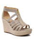 MICHAEL Michael Kors Espadrilky Bradley Wedge 40S3BYMS3D Zlatá - Pepit.cz