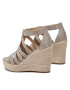 MICHAEL Michael Kors Espadrilky Bradley Wedge 40S3BYMS3D Zlatá - Pepit.cz