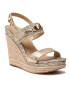 MICHAEL Michael Kors Espadrilky Farrah Wedge 40R2FHHS1B Zlatá - Pepit.cz