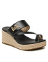 MICHAEL Michael Kors Espadrilky Jilly Mid Wedge 40S3JLMSAL Černá - Pepit.cz