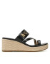 MICHAEL Michael Kors Espadrilky Jilly Mid Wedge 40S3JLMSAL Černá - Pepit.cz