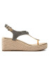 MICHAEL Michael Kors Espadrilky Laney Thong 40S1LAMS1D Černá - Pepit.cz