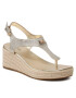 MICHAEL Michael Kors Espadrilky Laney Thong 40T0LAMS1M Zlatá - Pepit.cz